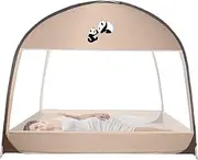 Gnat Net for Bed | Camping Mesh Tent,Outdoor Double Door Gnat Netting, Mesh Bed Canopy Tent for Bedroom, Children's Room