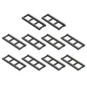 2.54mm Pitch DIP IC Socket Connector Dual Row 15.2 Row Pitch 40 Pins 30 Pcs