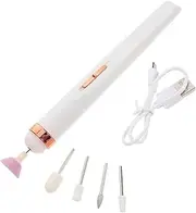 AUTSUPPL Nail Drill Kit Electric Nail High Speed Drill Lightweight Cordless for Manicure/
