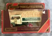 Matchbox Models Of Yesteryear 1987 Y-27 SPILLERS 1922 Foden Steam Wagon.
