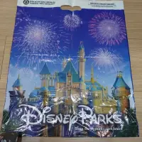 在飛比找蝦皮購物優惠-東京迪士尼Disney 挖孔手提塑膠袋禮物袋城堡大提袋