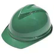Msa Safety Hard Hat,Type 1, Class C,Ratchet,Green 10034032 Msa Safety 10034032