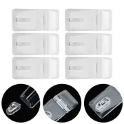 20 Sets Staple Gate Lock Hasp Heavy Duty Hasp Acrylic Jewelry Box Lock