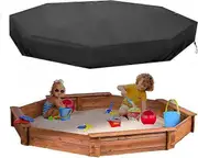 Octagon Sandbox Cover, Outdoor Garden Outdoor Octagon Sand Box Cover, 420D Oxford Cloth Waterproof, Windproof and Dustproof, Suitable for Children's S