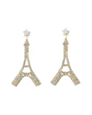 Eye Candy LA Eiffel Tower Earrings