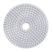 5-Inch 50 Grits Diamond Polishing Pad Wet/Dry for Stone Concrete Marble
