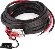 19 7ft Battery Plug Connection Cable 600W 50A SMH to O Type Terminal Power Cord Ideal for RV Motorhome Campers Solar Panel Dual Battery System Four Wheel Drive and Fridge