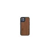 3sixT iPhone 13 6.1" Impact Zero Black Case - Walnut