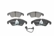 Bosch Front Brake Pads BP1131 fits Audi A4 B8 8K2 1.8 TFSI 2.0 TFSI S4 quattro (for: Audi)