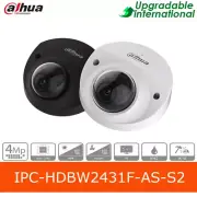 Dahua IPC-HDBW2431F-AS-S2 4MP IR Mini Dome Network Mic POE Camera IP67 IK10