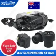 Air Compressor Assembly w/Valve Block+2x Rear Air Spring Bags for BMW X5 F15 X6 (for: BMW)
