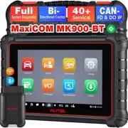 2025 Autel MaxiCOM MK900BT PRO Diagnostic Scanner Tool AutoVin Android 11＞ MK900