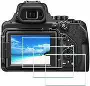 [ULBTER] Screen Protector for Nikon COOLPIX P1100 Camera,0.3mm 9H Hardness Tempered Glass, Anti-Scrach Anti-Bubble Anti-Dust [3 Pack]