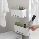 Storage Basket Space-saving Keep Tidy Kitchen Wall Hanging under Sink Organizer