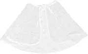 [TOVINANNA] Elegant White Lace Bridal Shawl Lightweight Capelet for Wedding Dress Versatile Cover Up for Wedding Day Reception and Photoshoots