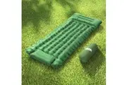 Weisshorn Self Inflating Mattress Camping Sleeping Mat Air Bed Pad Single Pillow