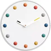 Modern Minimalist Silent Wall Clock Dot Collection