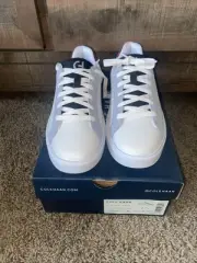 Cole Haan Women's Grand Crosscourt Daily Ivory/Syrah Combo Sneakers 7.5