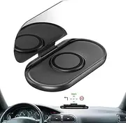 Small Navigator For Car - Adjustable Angle HUD Navigation System | Magnetic Wireless Fast Charging Auto Navigator With Perspective Lenses