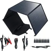 80W Foldable Monocrystalline Solar Panel Charging Panel for Camper Car Boat Camping Shelter