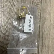 Two Unbranded Ligature - 334G Alto Sax and 332N Clarinet - Gold and Nickel