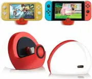 Fast Charger Charging Dock Station Stand Holder For Nintendo Switch Lite Console