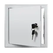 Access Panel for Drywall/Ceiling, Wall Hole Cover with Lock & Keys, 8"x8" Metal