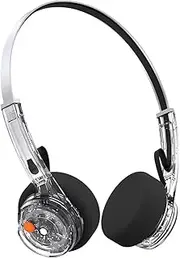 MONDO Freestyle On-Ear Bluetooth Headphones, Transparent