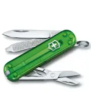 Victorinox Classic SD Translucent Swiss Army Knife - Green Tea