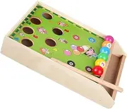 1Set Mini Pool Table Game Rack for Interactive Billiards with Balls Educational for Family Fun and Early Learning Activities