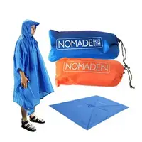 在飛比找樂天市場購物網優惠-《台南悠活運動家》NOMADE -三合一多用雨衣-藍N674