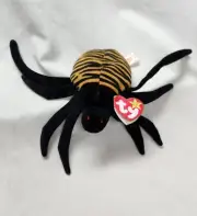 Spinner the Spider TY Beanie Baby with Tag 1996, Retired