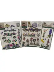 PLAID Folk Art One Stroke Decals Hand Painted Crafts embellishment