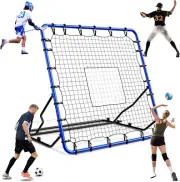 Volleyball Rebounder Net - Adjustable Volleyball Equipment, Soccer Nets, Basebal