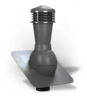 Attic Wind Shingle Roof Vent Non-Insulated Exhaust Ventilator Gray NEW
