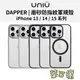 UNIU iPhone 15 手機殼 iPhone 14 Pro 手機殼 DAPPER 磨砂 iPhone 13 手機殼