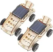 KICHOUSE Build Your Own Solar-Powered Car Kit d Puzzle Educational Toy for Boys and Kit