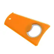 Surfing Surfboard Wax Comb Tool Wax Scraper Remover with Bottle Opener Blue yellow