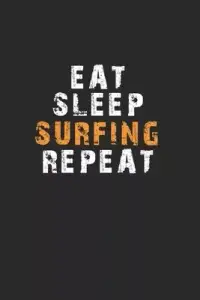 在飛比找博客來優惠-Eat Sleep Surfing Repeat Noteb
