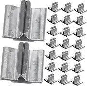 100Pcs Candle Wick Holders for Jar Reusable Iron Stands with Groove Design for Easy Wick Fixing Candle Making Accessories for DIY Projects