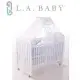 L.A. Baby豪華全罩式嬰兒床蚊帳(加大加長型)白色