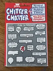 Prinz AmCam Chitter Chatter Caption Stickers Fun ‘N Friends Printed & Blank