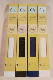 4 Rolls 12'X48" Crafter's Square Permanent Vinyl Paper - 4 Different Colors NEW