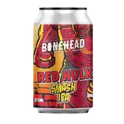 Bonehead Red Hulk Smash Smells Like Pop Culture IPA 375ml Can