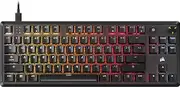 CORSAIR K70 CORE TKL RGB Tenkeyless Mechanical Gaming Keyboard – Pre-Lubricated CORSAIR MLX Red v2 Linear Switches – Dual-Layer Sound Dampening – ABS Double-Shot Keycaps – QWERTY NA – Black