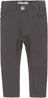 [Koko Noko] Girls' Tregging Dark Grey Trousers, Gray