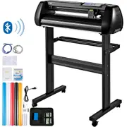 Vinyl Cutter Machine Cutting Plotter 28in Bluetooth SignMaster Kit Bundle