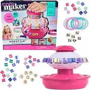 Cool Maker PopStyle Bracelet Maker, 170 Stylish Beads, 10 Bracelets, Storage, Friendship Bracelet Making Kit, DIY Arts & Crafts Kids Toys for Girls