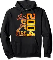 [VidiAmazing] Fire Fighter 2004 19 Years Fire Brigade 19th Birthday Pullover Hoodie ds990