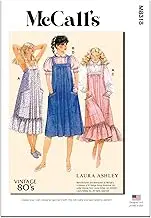 McCall's Misses' Dresses and Blouses Sewing Pattern Kit by Laura Ashley, Design Code M8318, Sizes 16-18-20-22-24